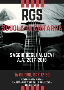 Saggio scuola di chitarra Reggio Emilia 2018